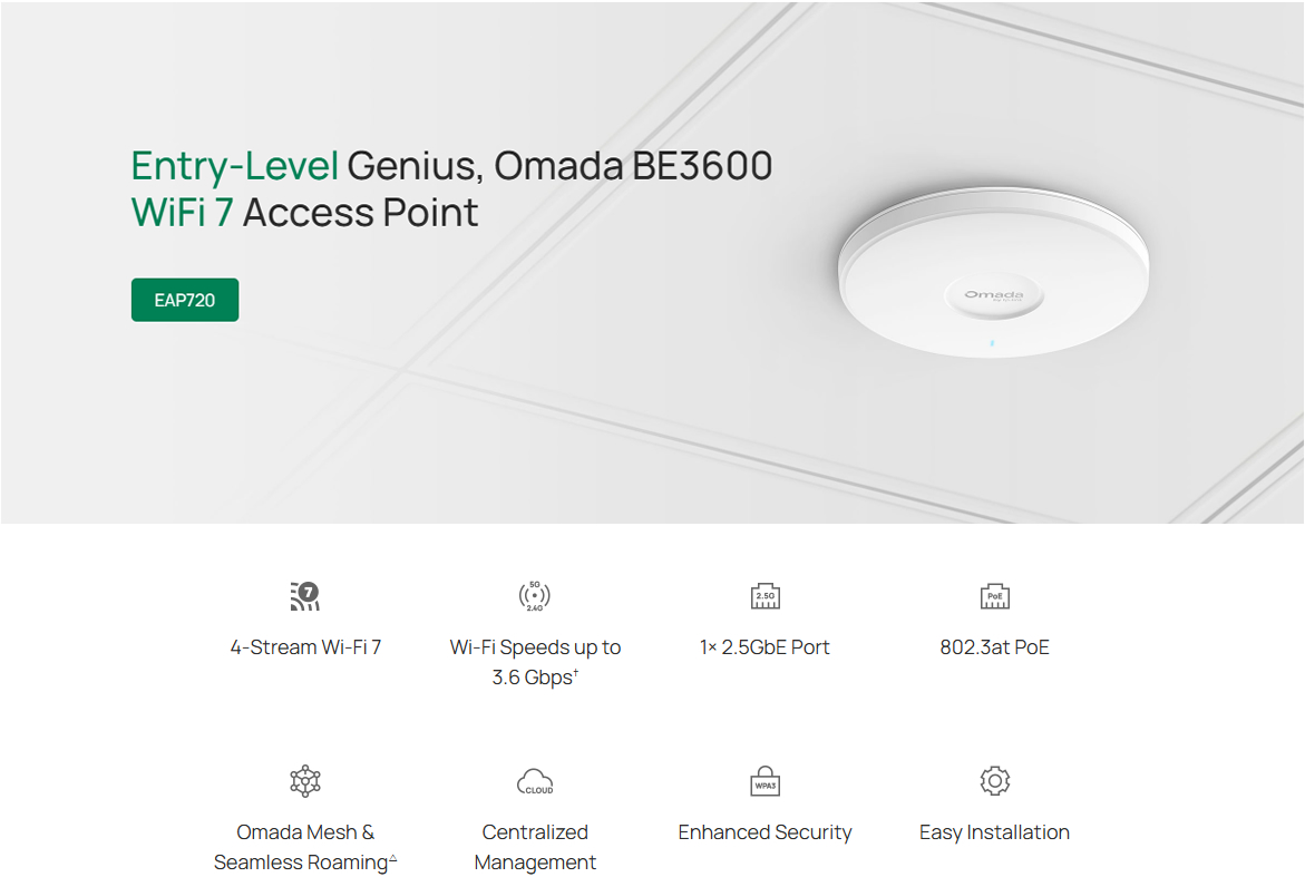 TP-Link EAP720 (BE3600)