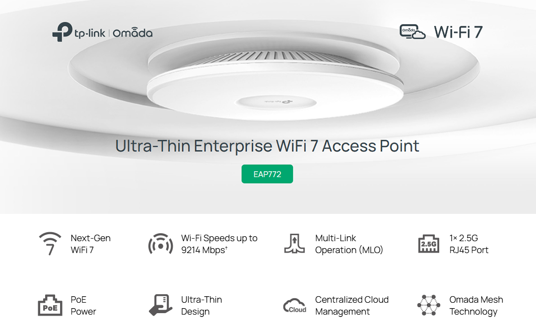 TP-Link EAP772 (BE9300)