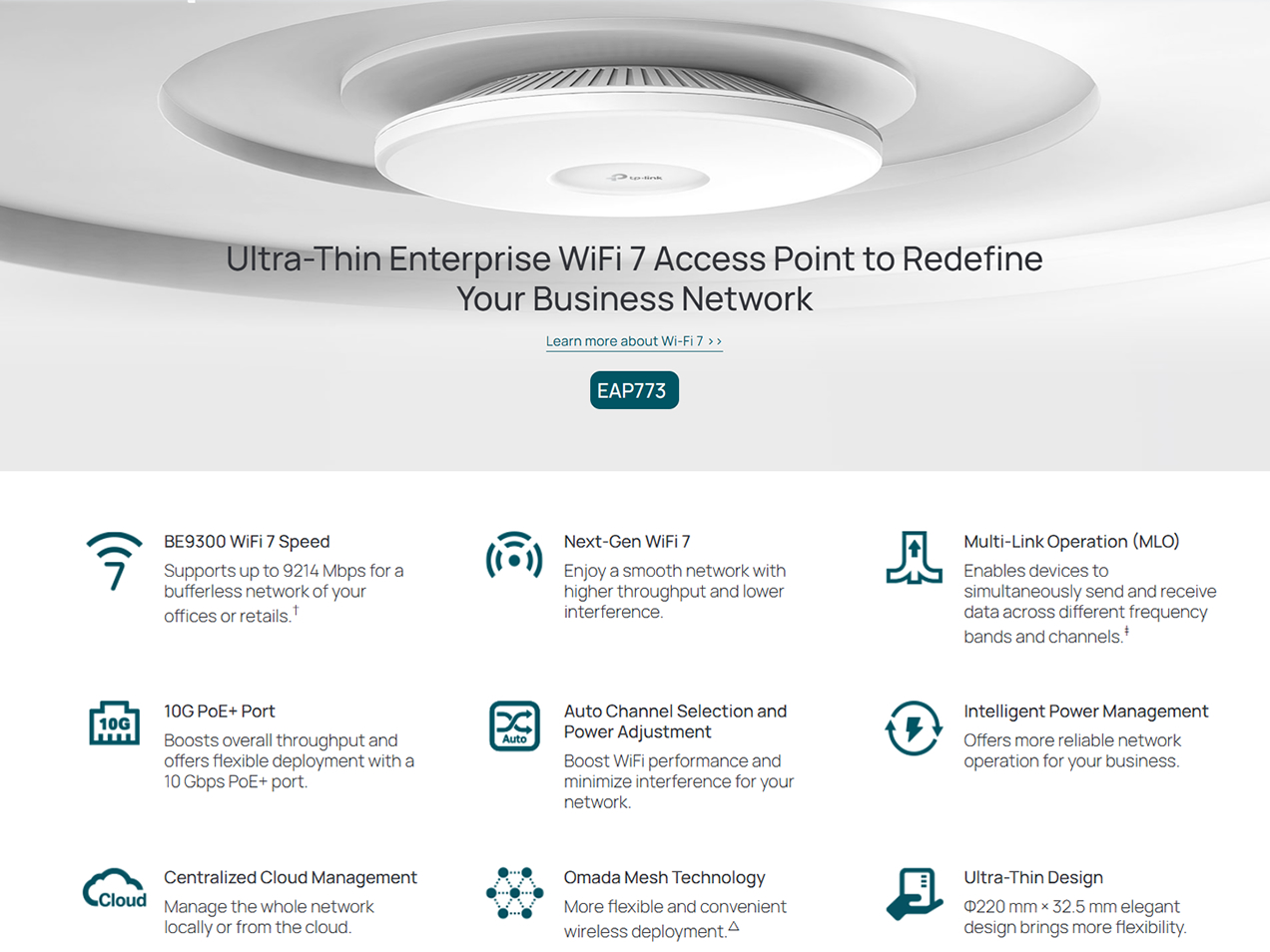 TP-Link EAP773 (BE9300)