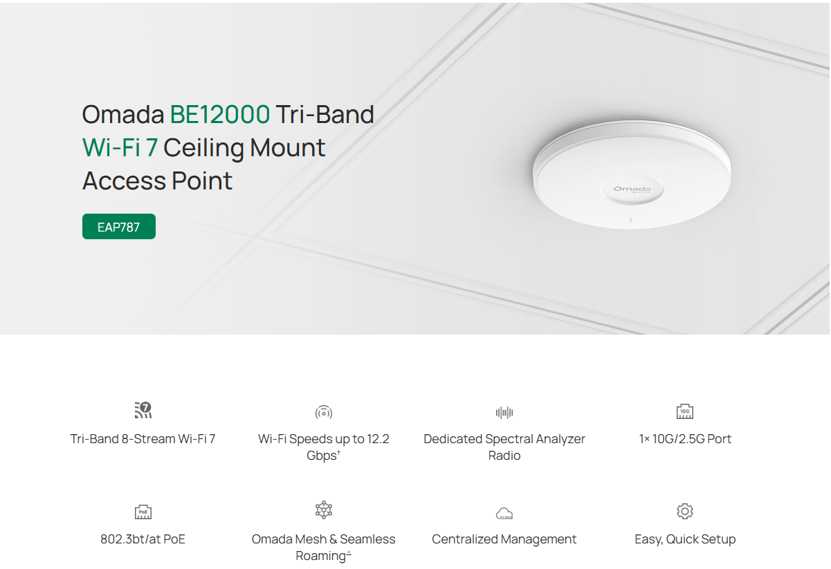 TP-Link EAP783 (BE19000)